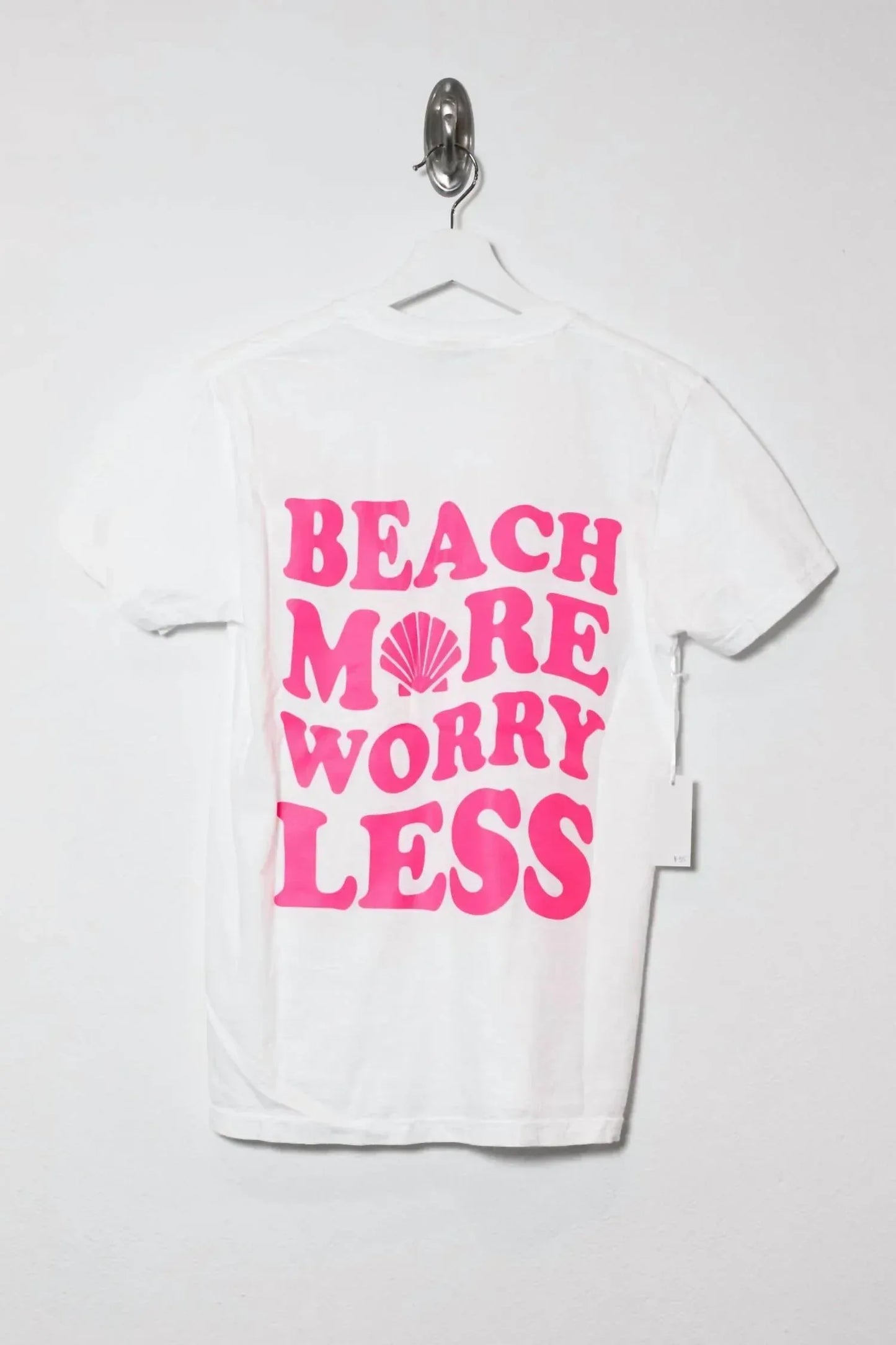 My Tribe - Women's Beach More Worry Less Oversized Graphic Tee - Rack Hunt