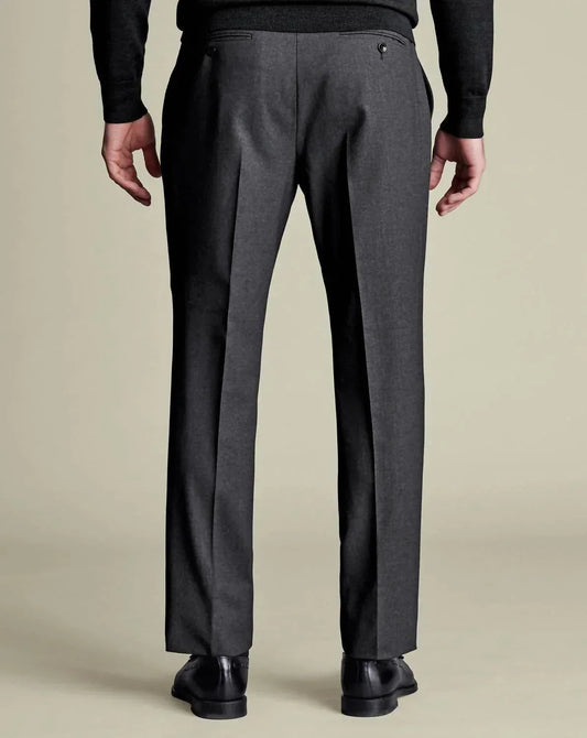Charles Tyrwhitt - Natural Stretch Twill Suit Pants - Rack Hunt