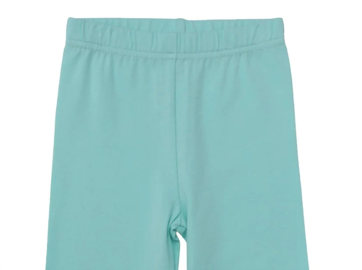 Girl's Scallop Leggings