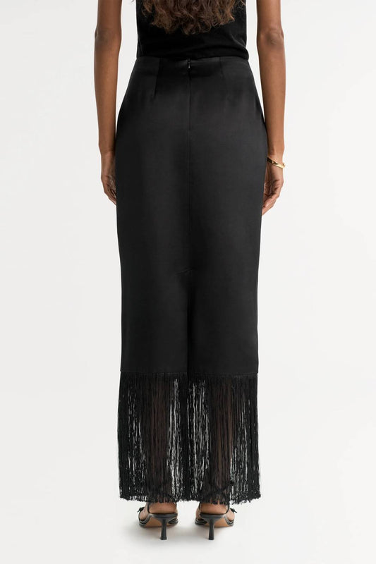 Full Length Fringe Skirt