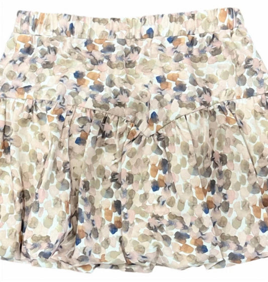 Girl's Satin Bubble Skirt