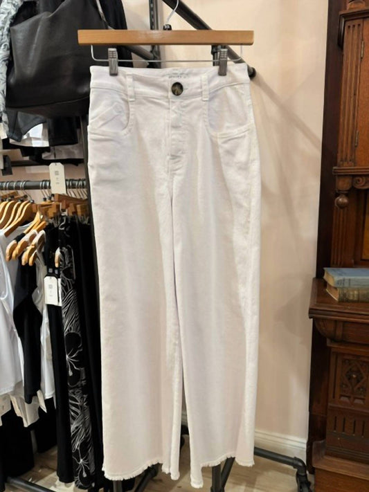 Wide Leg Denim Pants