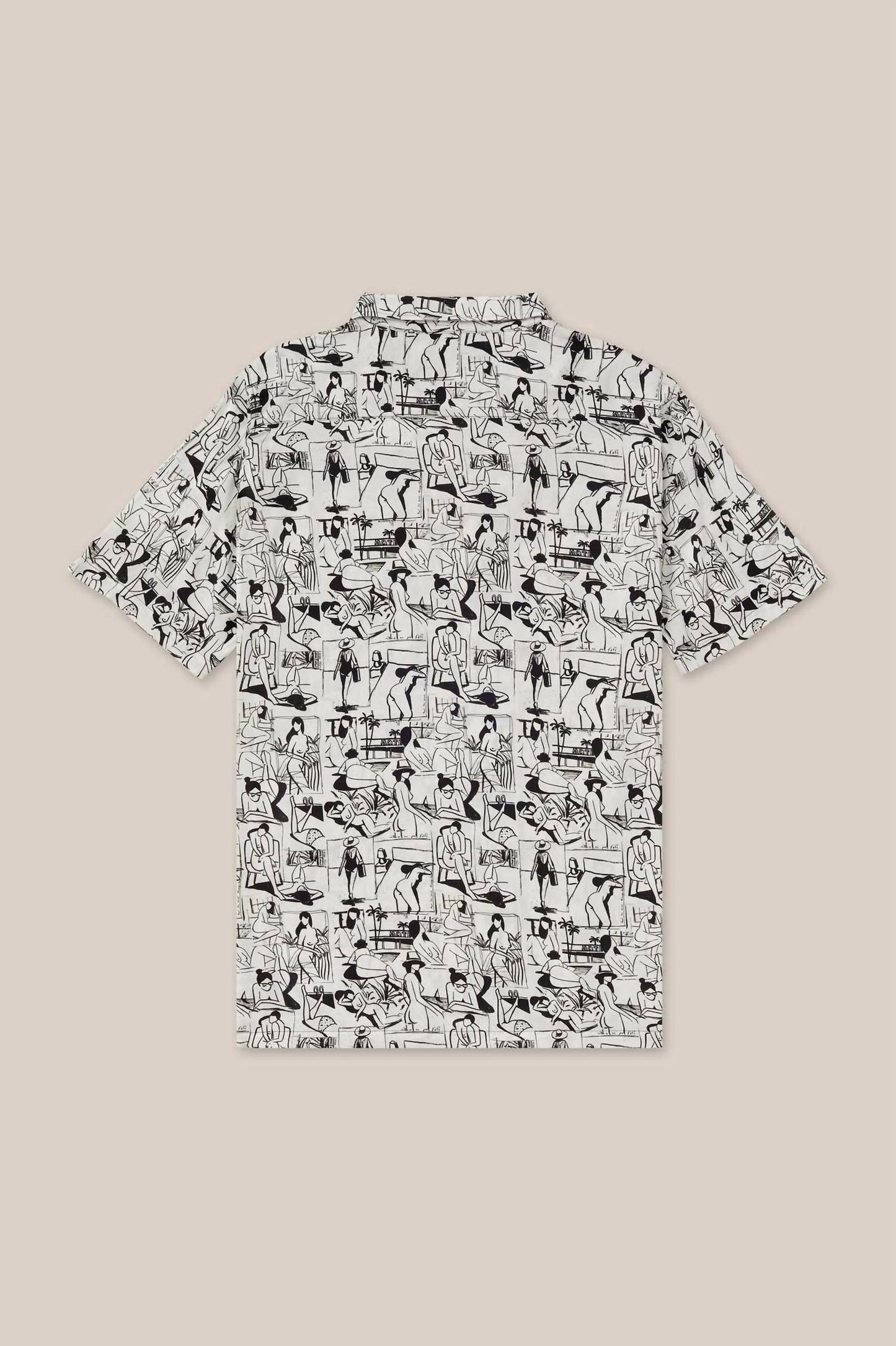 Graphic Print Short Sleeve Shirt