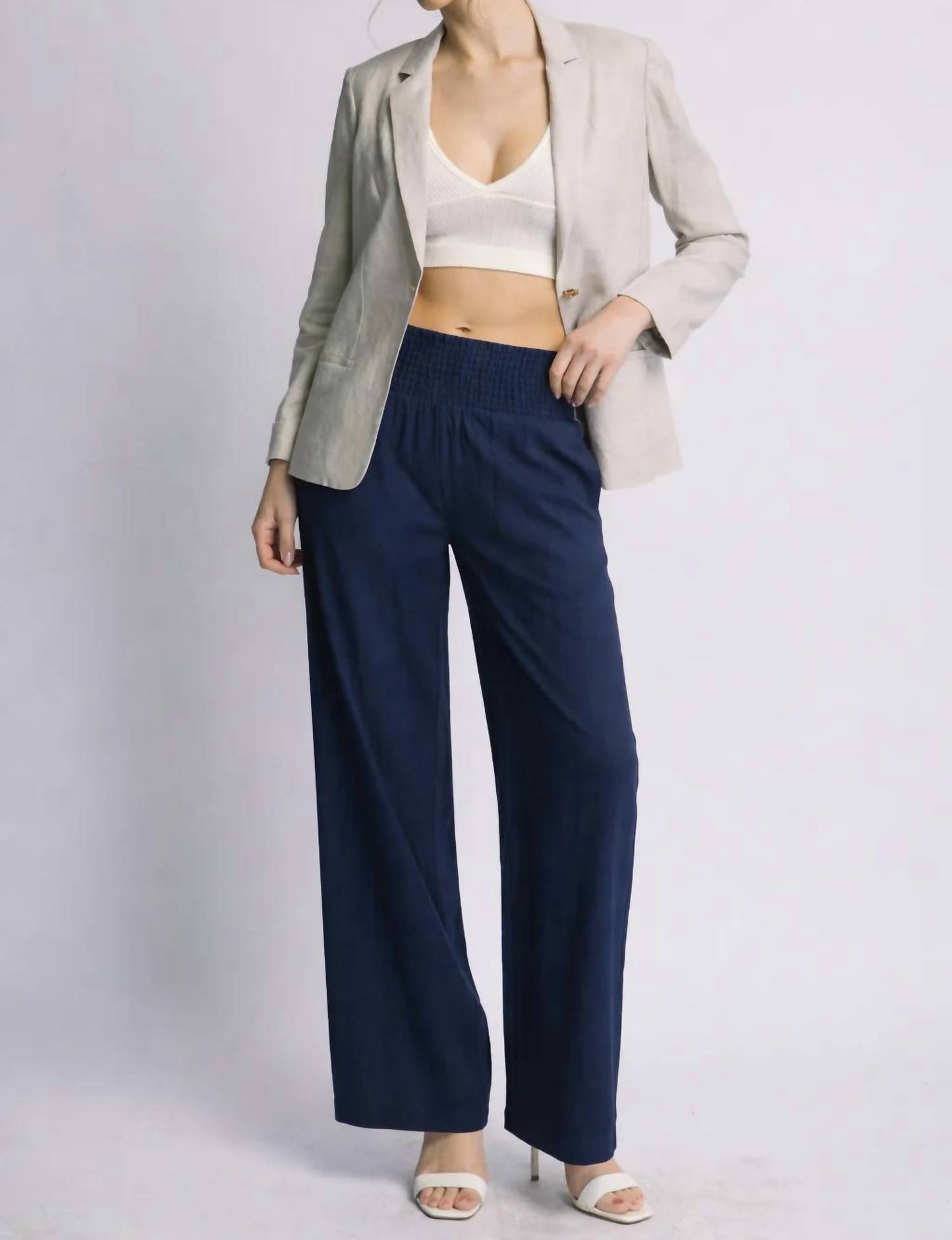 Greenport Slant Pocket Wide Leg Pants