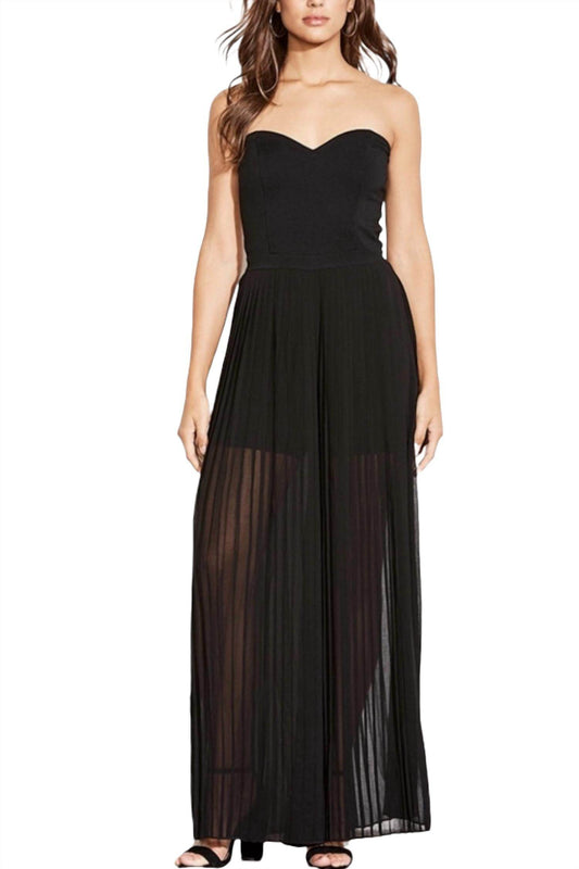 Ali & Jay - Z Strapless Zip Back Jumpsuit - Rack Hunt -