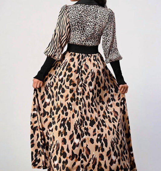 Animal Print Dress