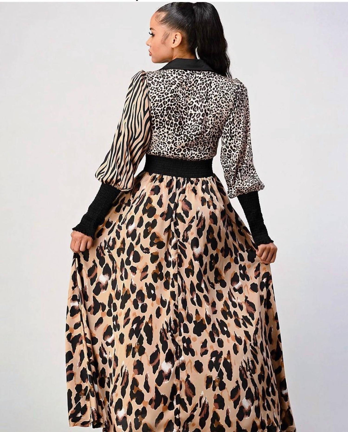 Animal Print Dress