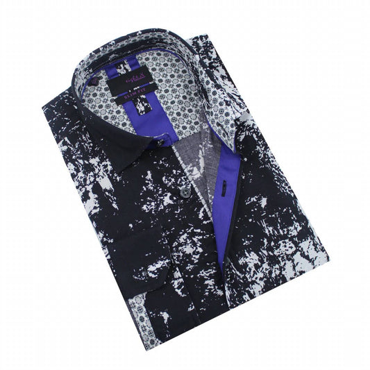 Deep Static Button Down Shirt