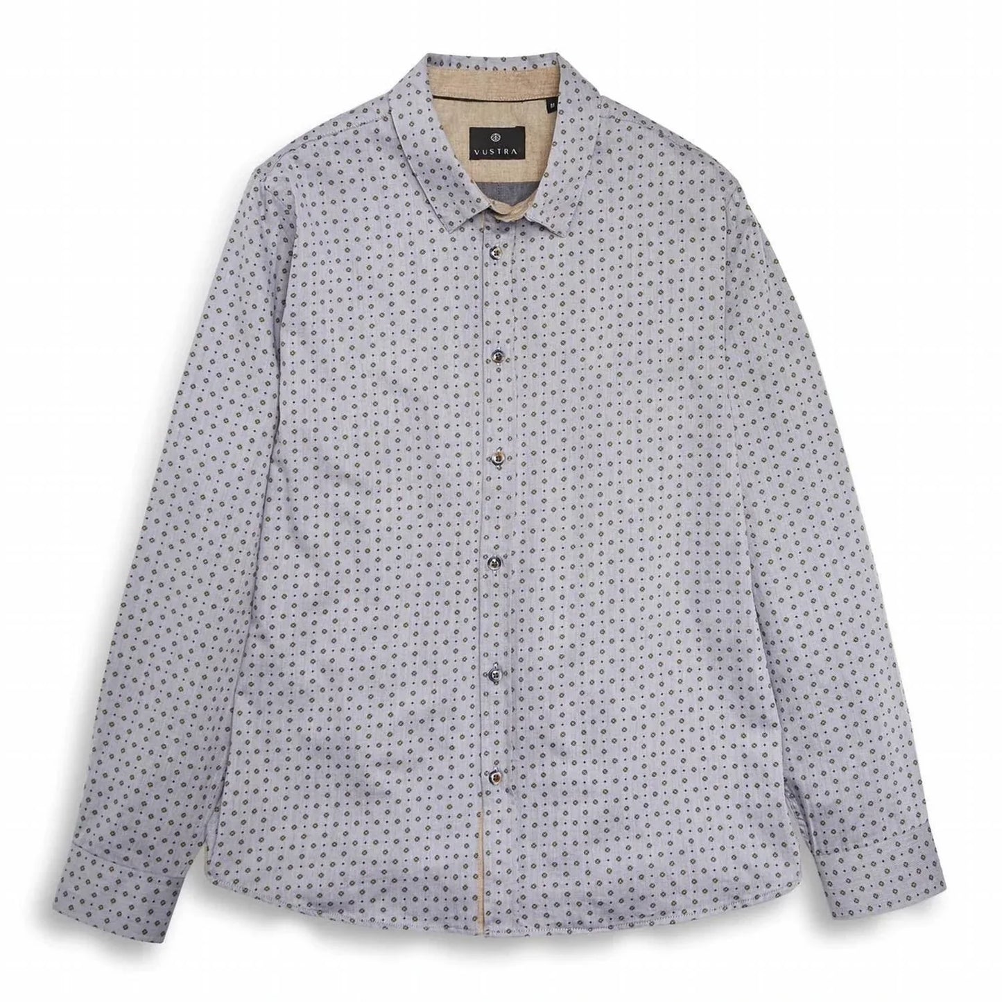 Vustra - Button Down Cotton Long Sleeve Shirt - Rack Hunt