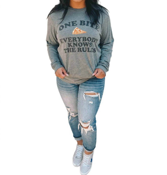 Barstool Sports - Unisex One Bite Long Sleeve Tee - Rack Hunt -