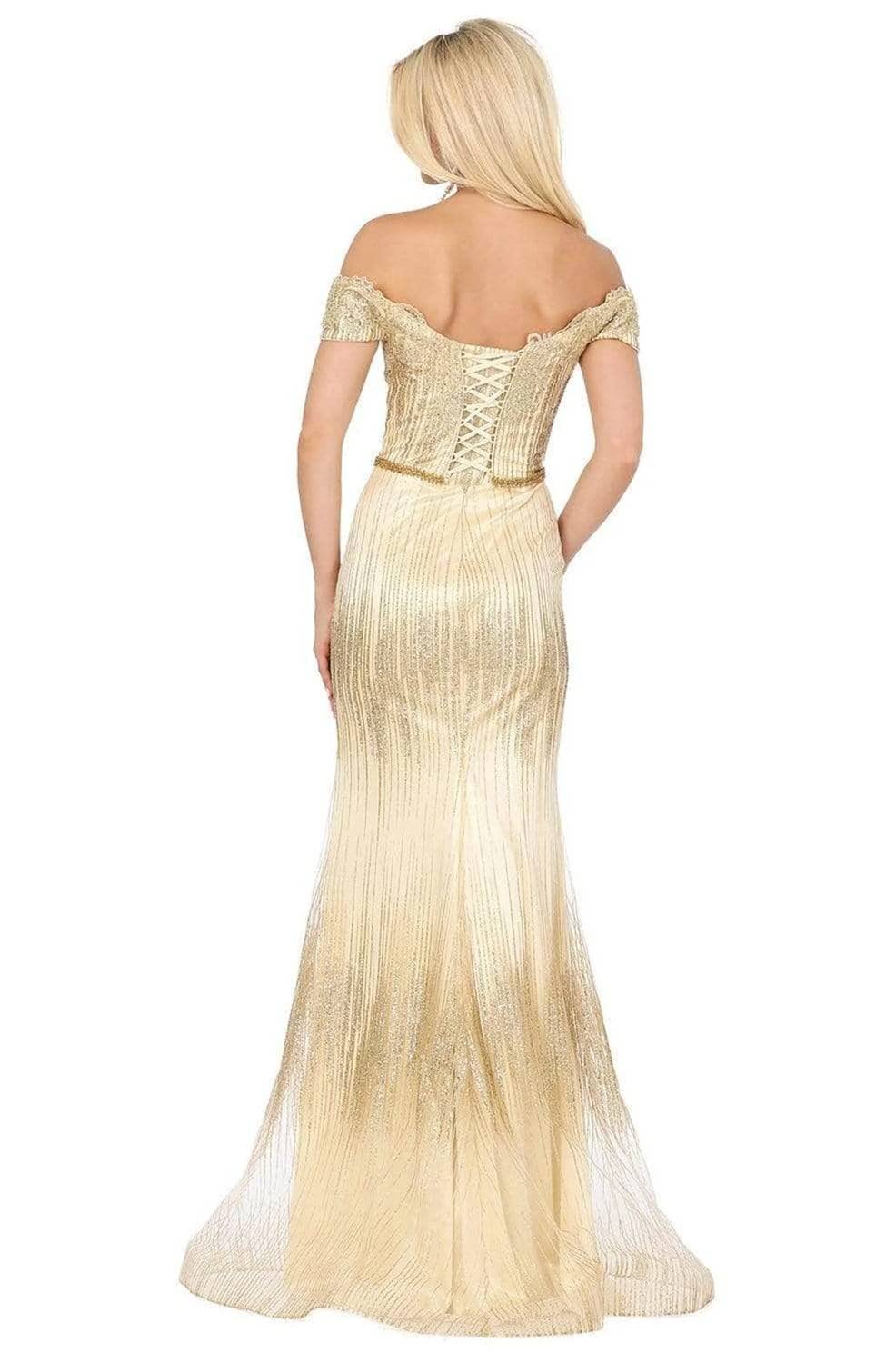 Cap Sleeve Mermaid Prom Gown