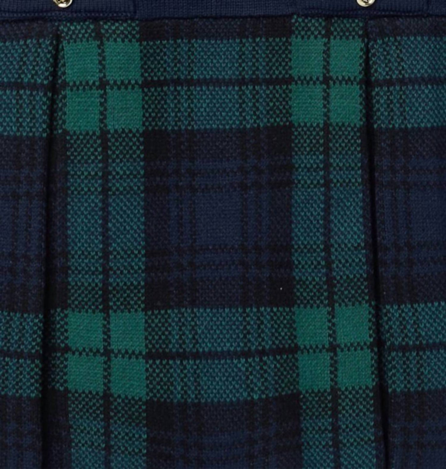 Girl's Plaid Sweater Dress