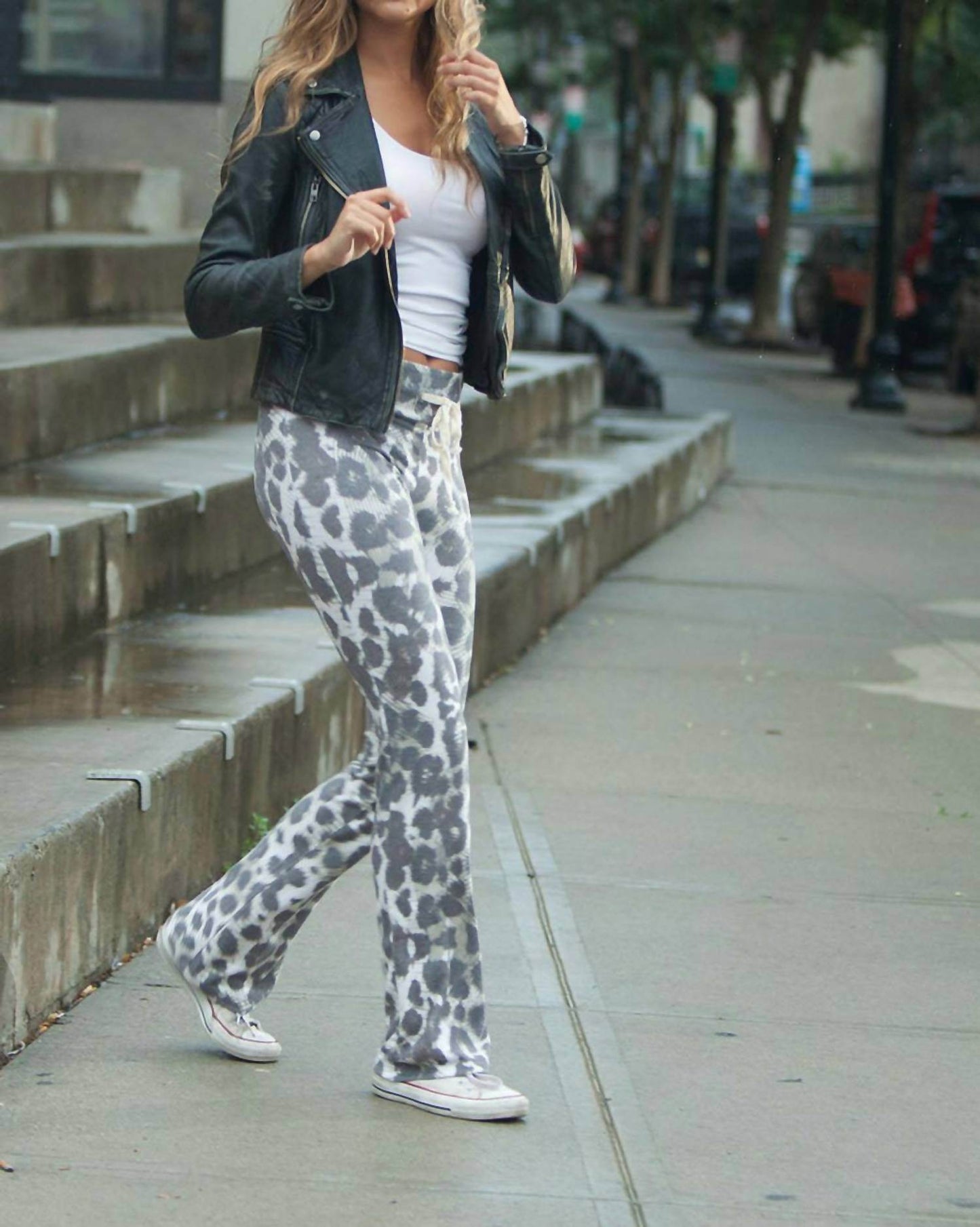 Playground - Leopard Print Sweatpants - Rack Hunt -