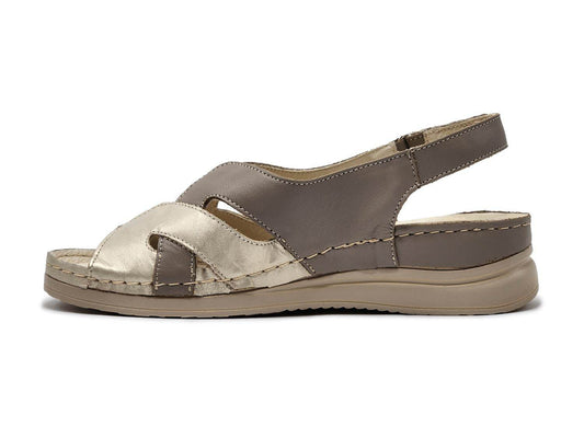 Helios - Women's Calliope Leather Sandals - Rack Hunt -