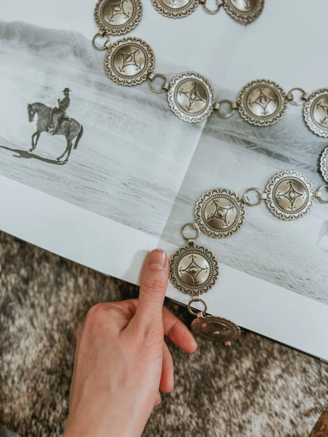 Women's The Chippewa Concho Link Belt