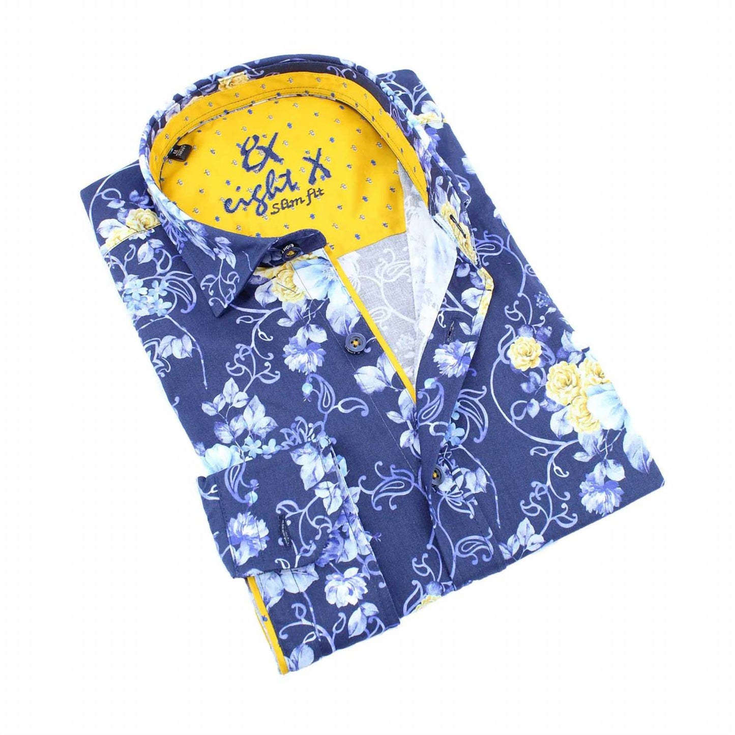 Vine And Rose Button Down Shirt