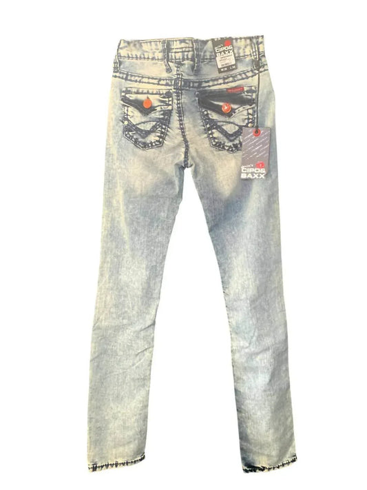 Cipo & Baxx - Women's Retro-inspired Design Vintage Jeans - Rack Hunt