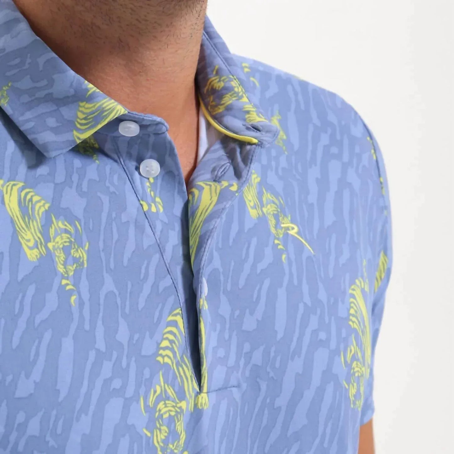Chervò USA - Men's Anyone Tiger Print Polo - Rack Hunt