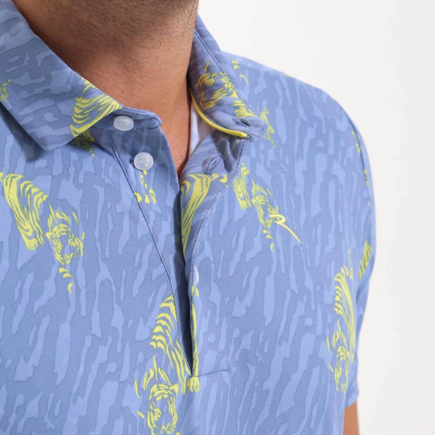 Chervò USA - Men's Anyone Tiger Print Polo - Rack Hunt -