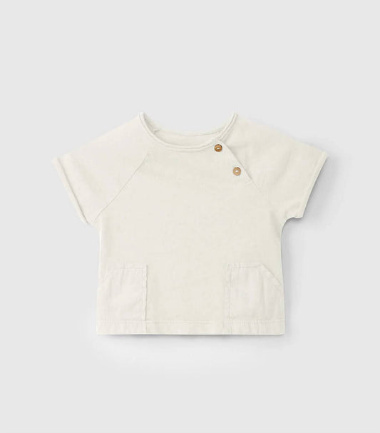 Baby Boys T-shirt & Ribbed Shorts Set