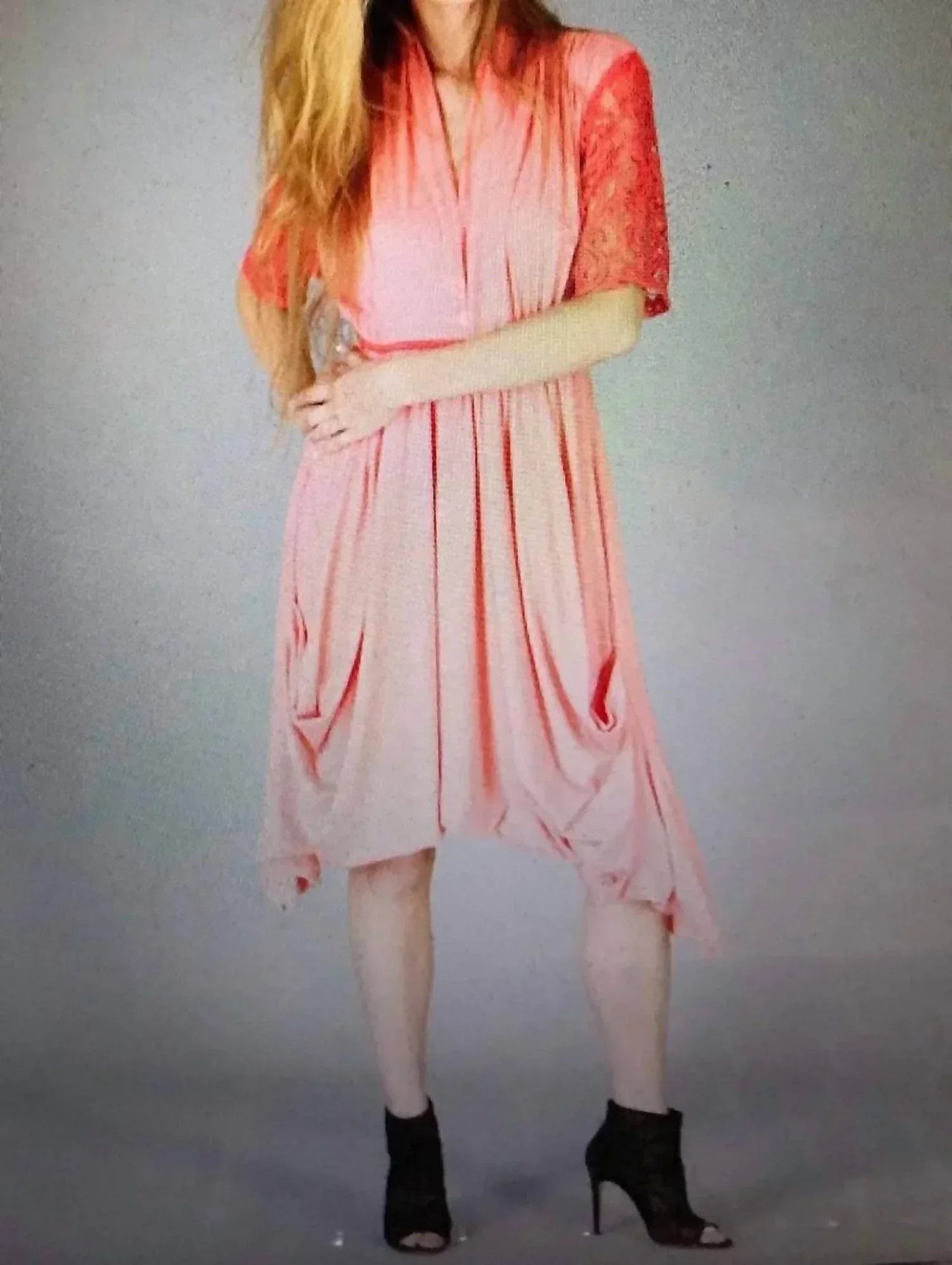 Tough Luv - Lace Sleeve Goddess Pocket Dress - Rack Hunt
