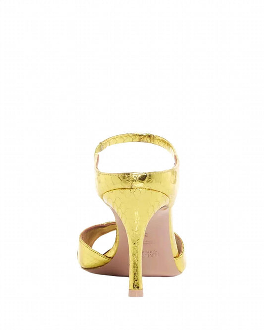 Women's Una Croc Embossed Slide Sandals