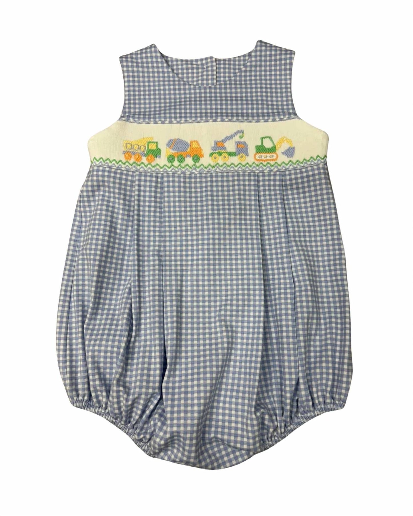 Construction Crew Smocked Bubble