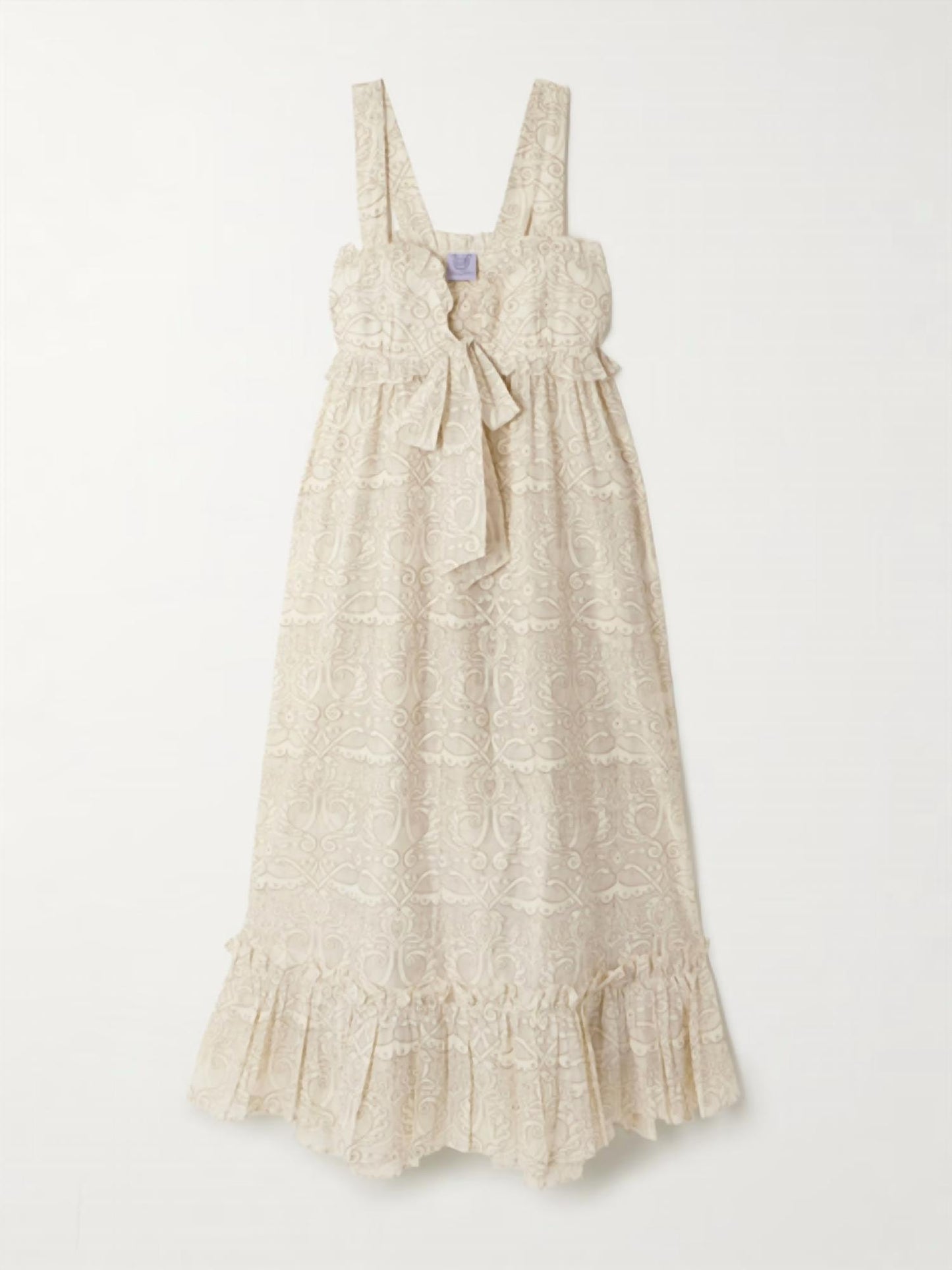 Valentina Chanderi Maxi Dress