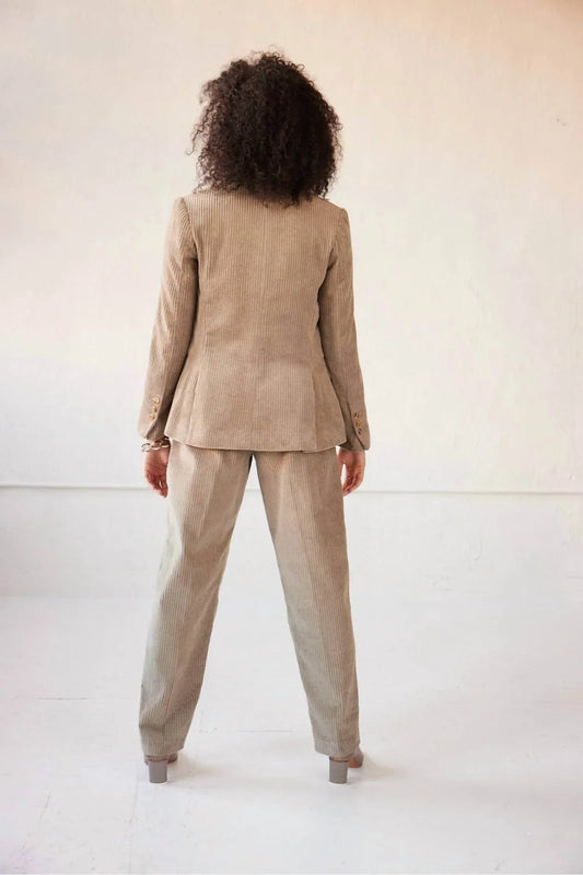 Rose Velvet - Tilda Corduroy Blazer Jacket - Rack Hunt