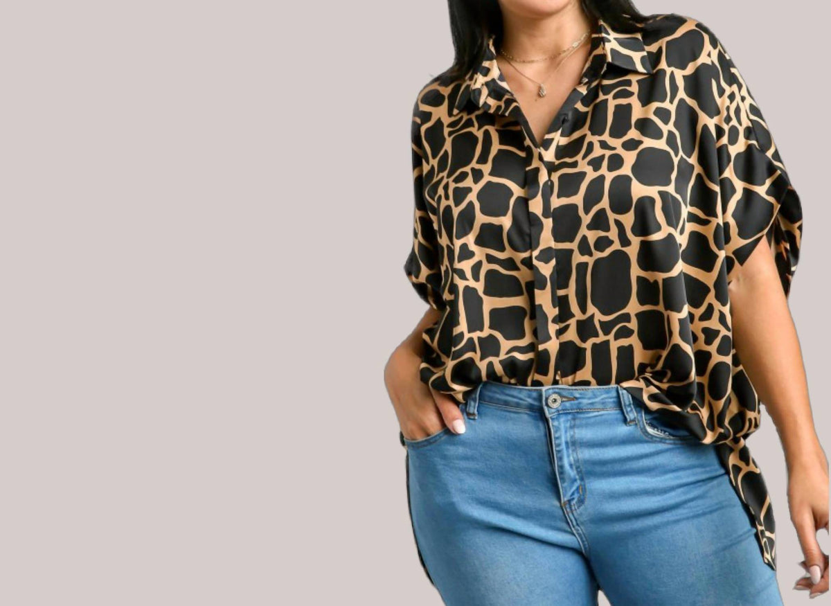 Take The Lead Blouse - Plus