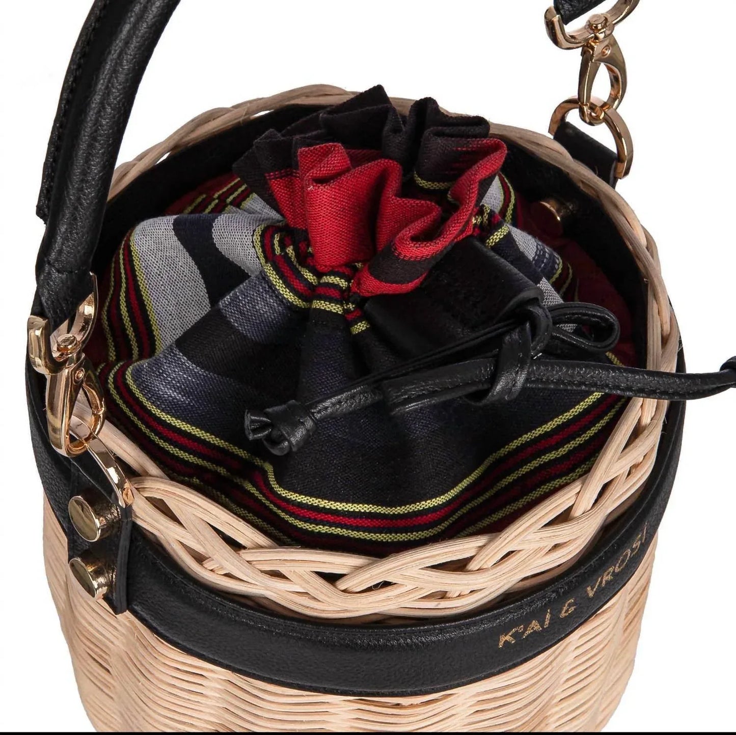 K'ai&Vrosi - Wicker Baskets for Summer Bohemians - Rack Hunt