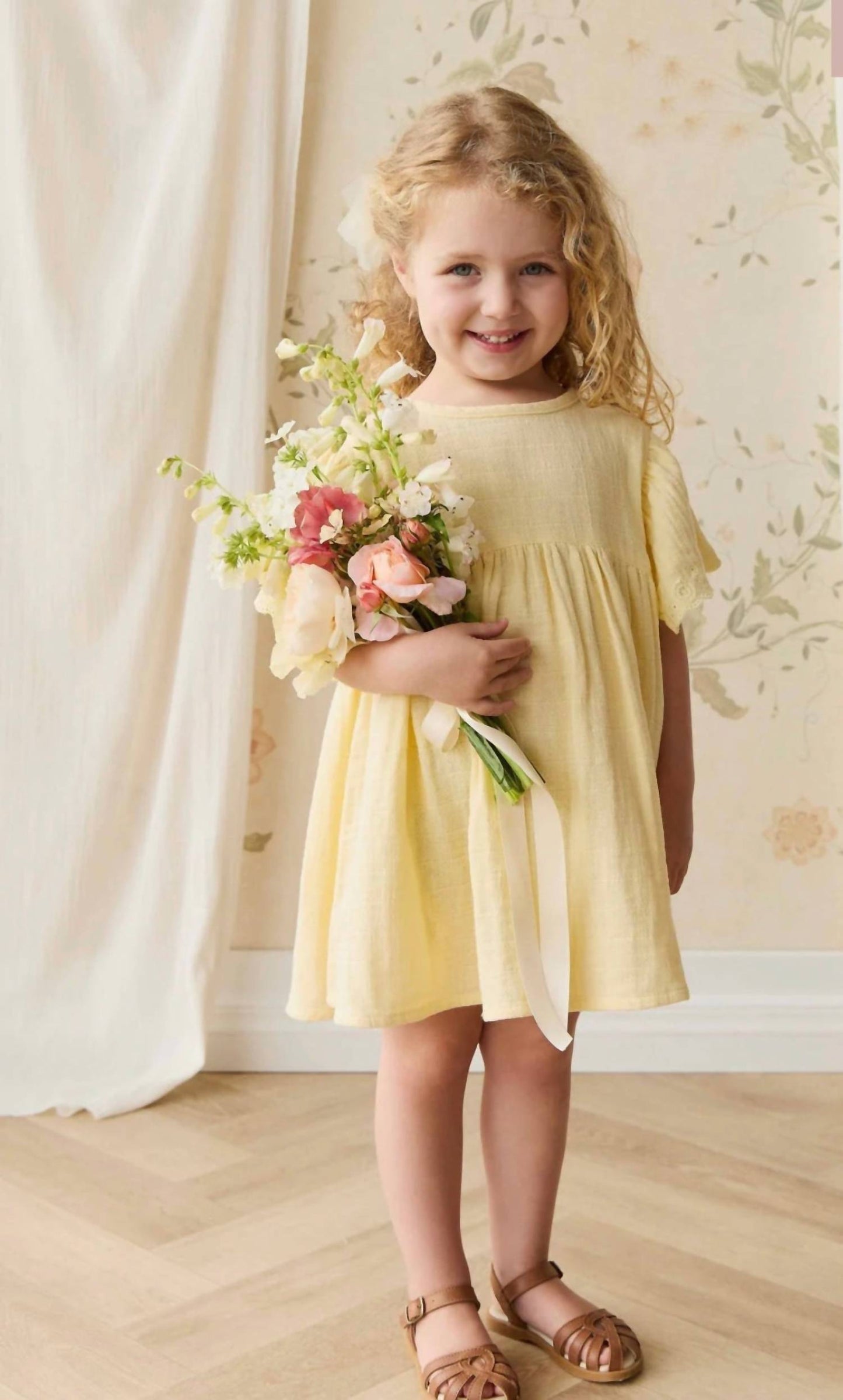 Organic Cotton Muslin Phillipa Dress