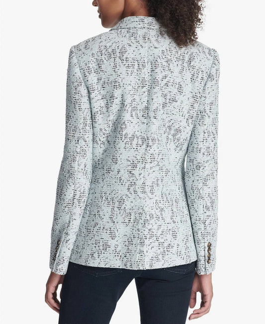 Bonded Lace One Button Coat
