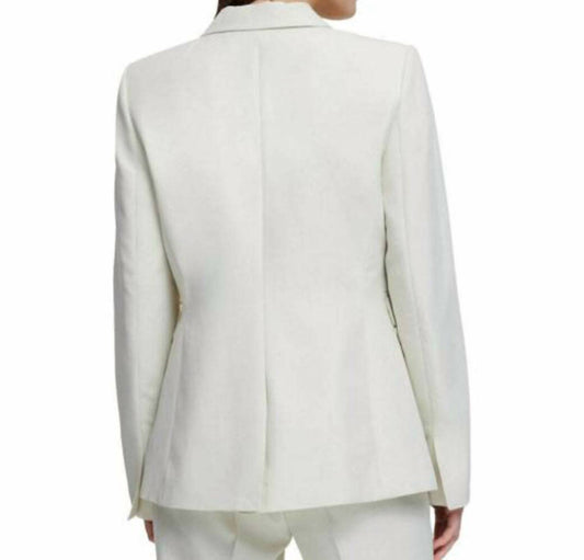 Button Seam Front Blazer
