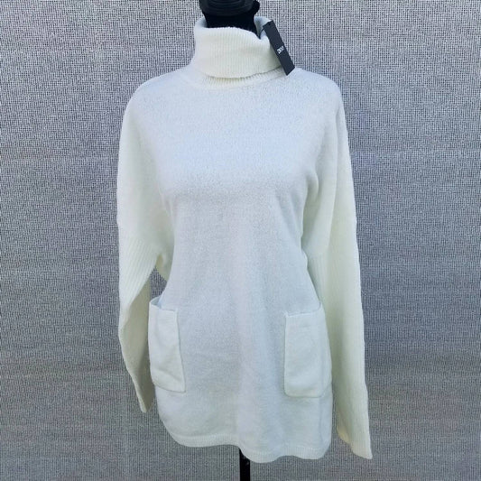 Turtleneck Acrylic Blend Oversized Sweater