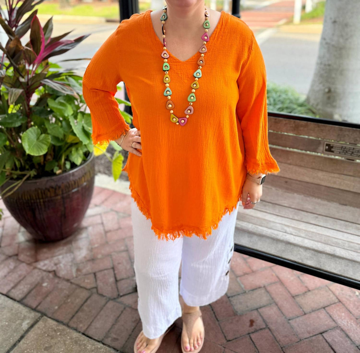 Palla Fringe Top