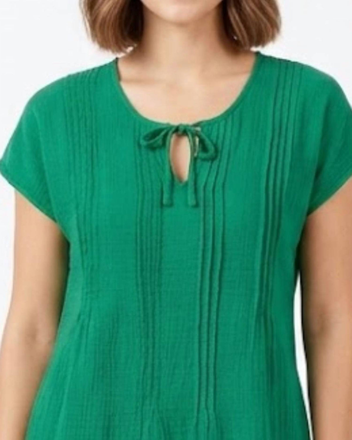 Tie Neck Dress
