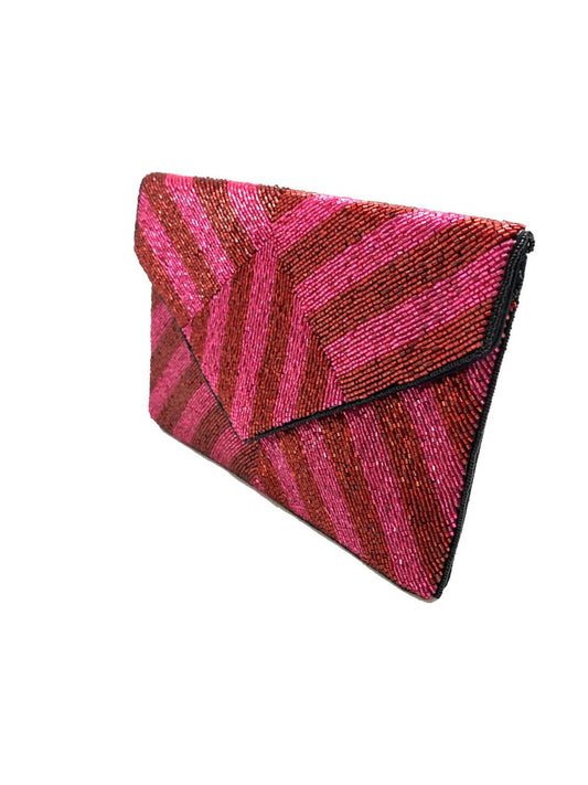 Women's Beaded Clutch Bag