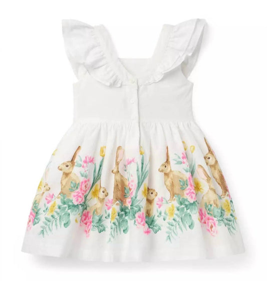 Girl's Bunny Border Dress