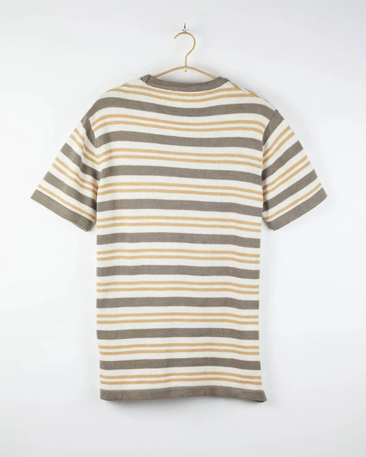 Umber & Ochre - Men's Azad Short Sleeve Pocket Flat Knit Tee - Rack Hunt