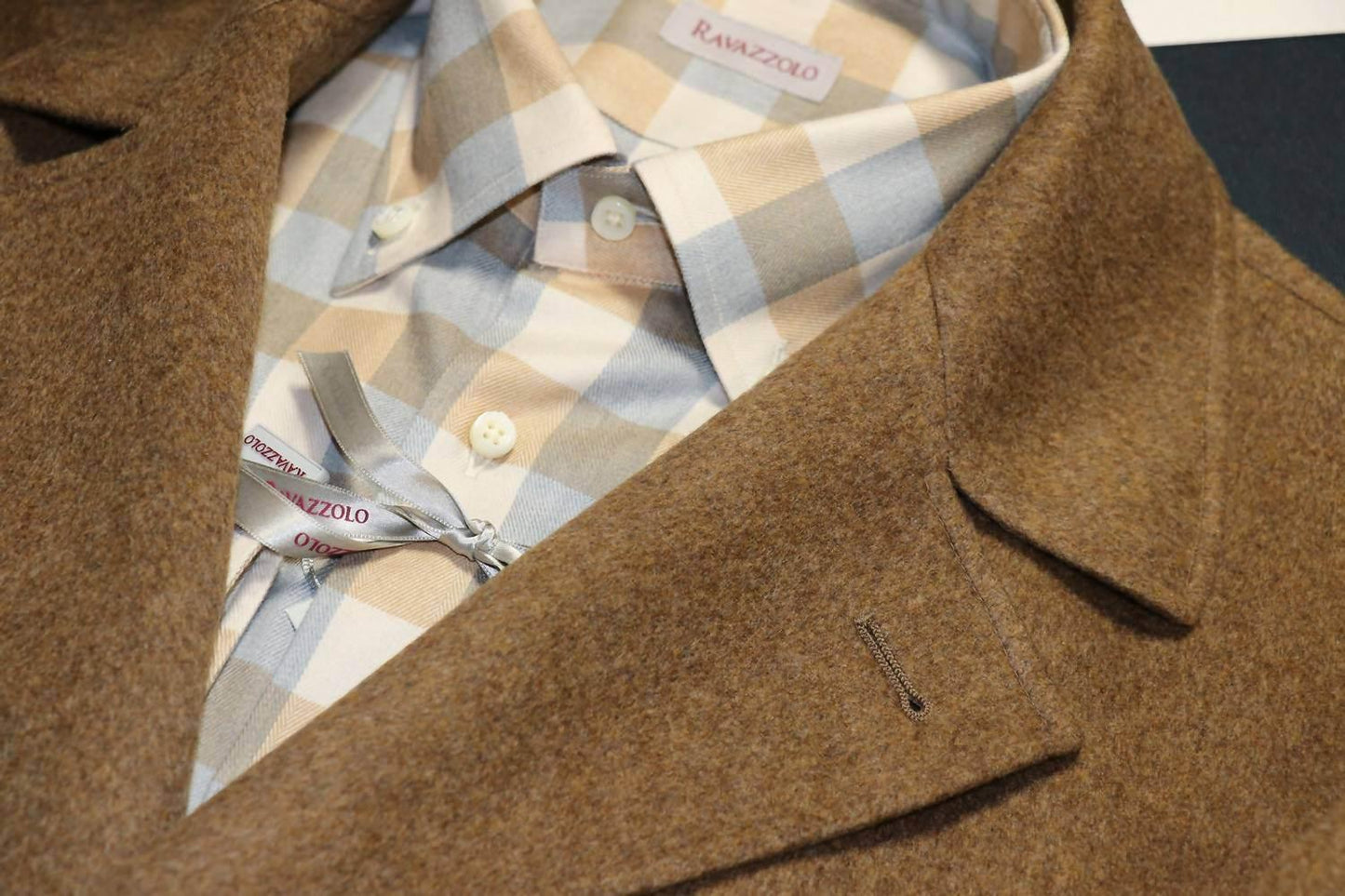 Ravazzolo - Men's Cashmere Swing Coat - Rack Hunt