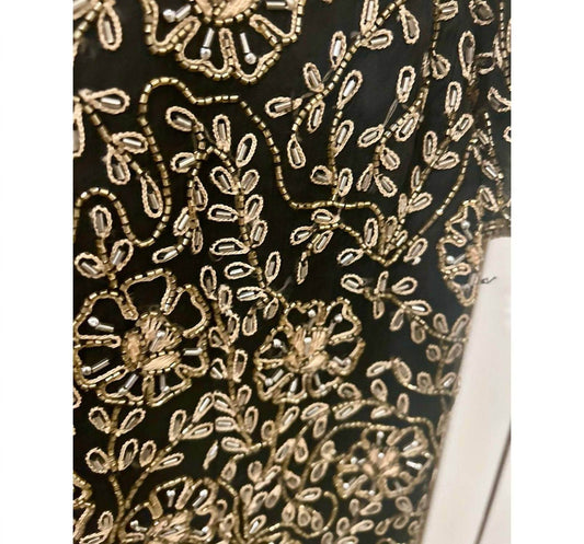 Chaudry - Women's Silk Beaded Blouse - Rack Hunt -