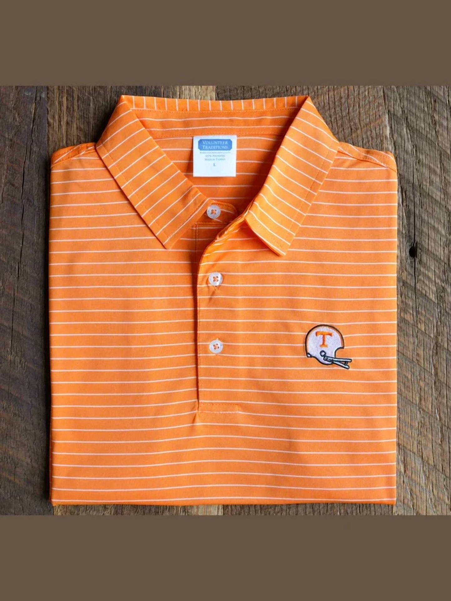 Helmet Club Stripe Polo