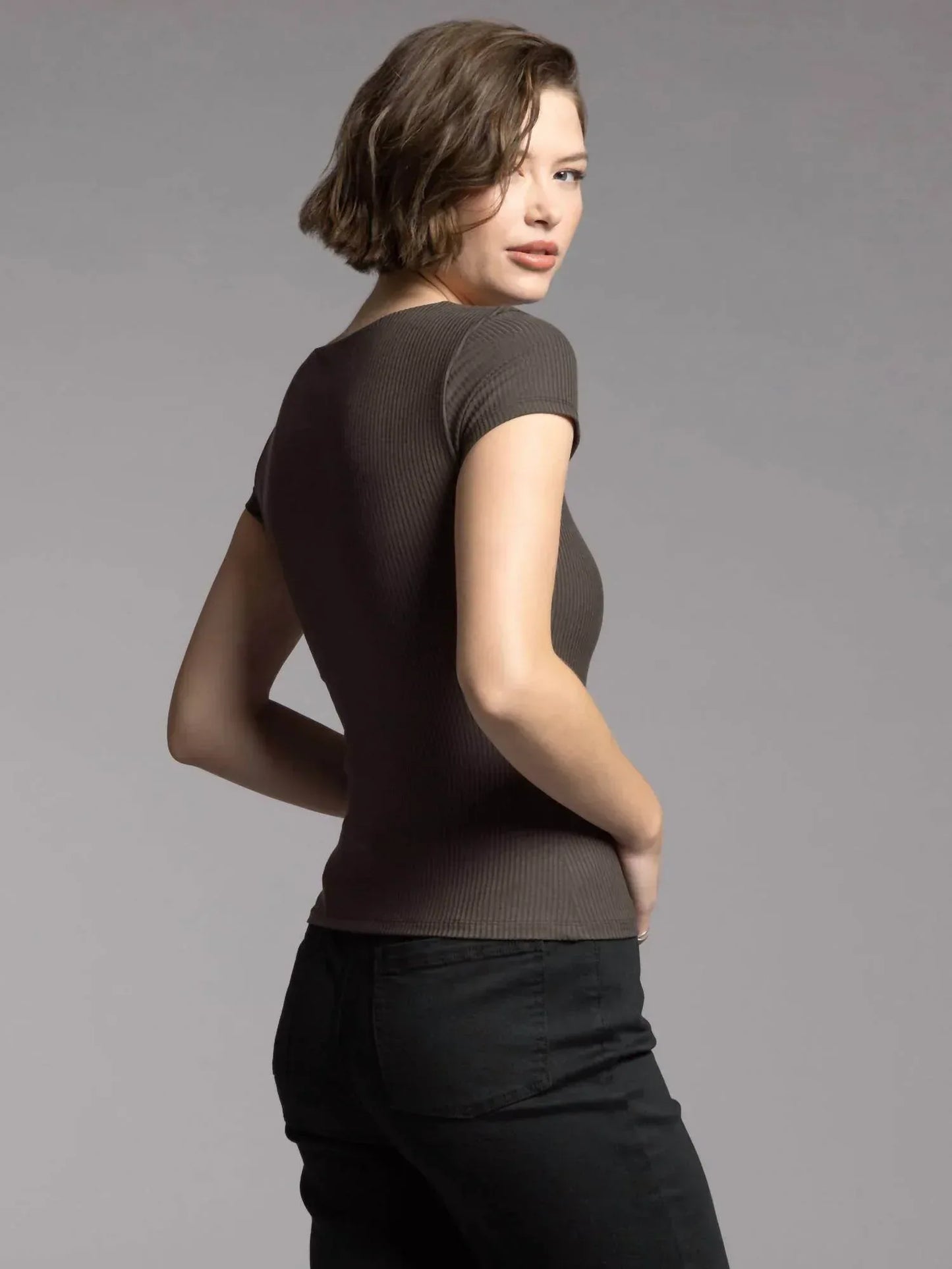 Thread & Cloth - Charlene Ribbed Top - Rack Hunt