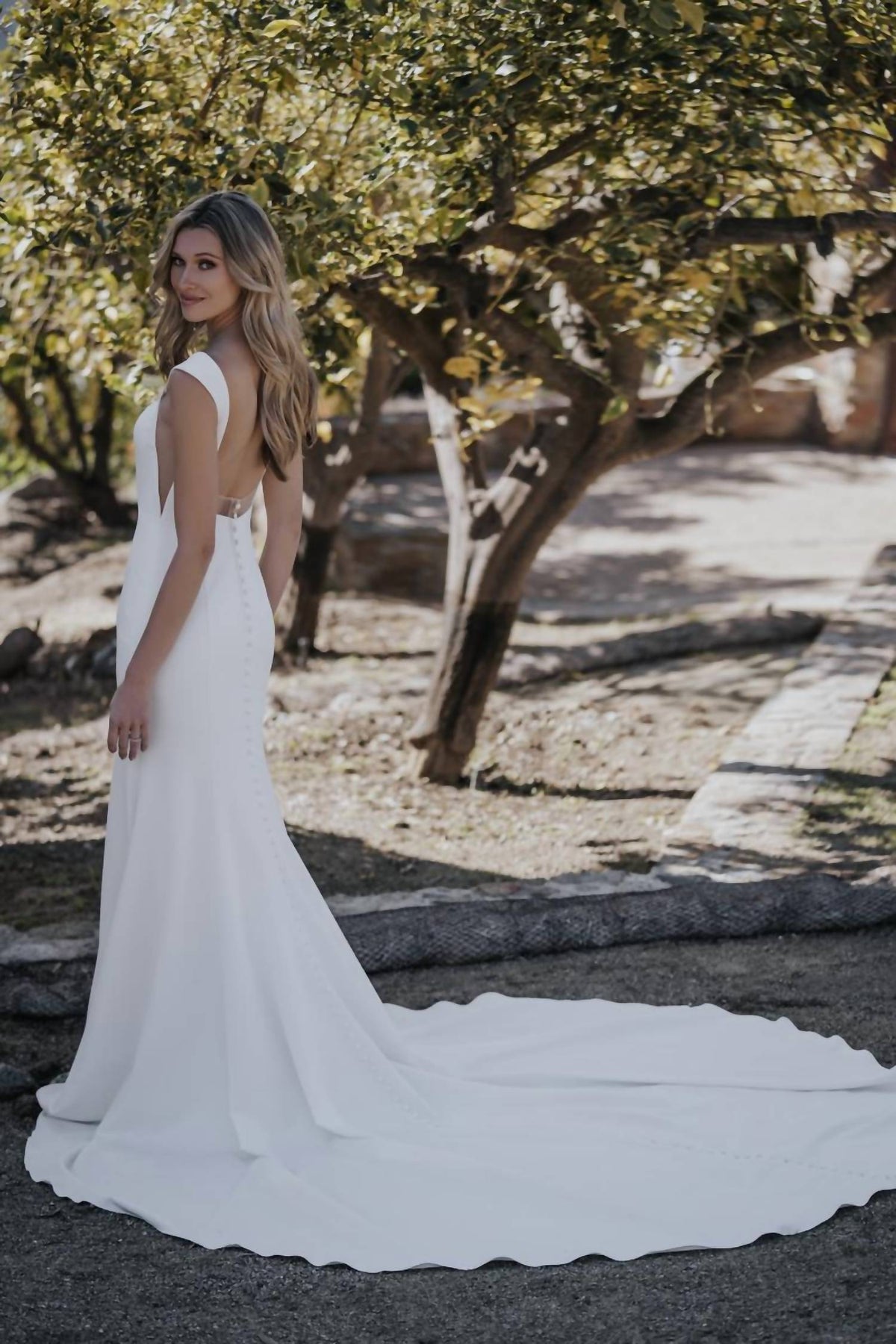 Sheath Wedding Dress