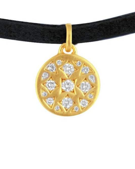 La Soula Jewelry - Women's Alissa Mosaic Plated Necklace - Rack Hunt