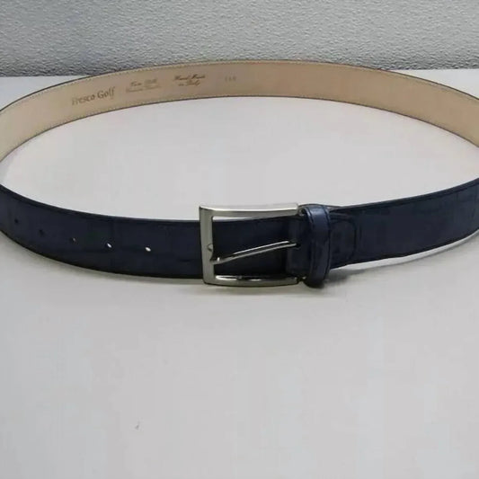 Fresco Golf - Men's Leather Alligator Embossed Belt - Rack Hunt