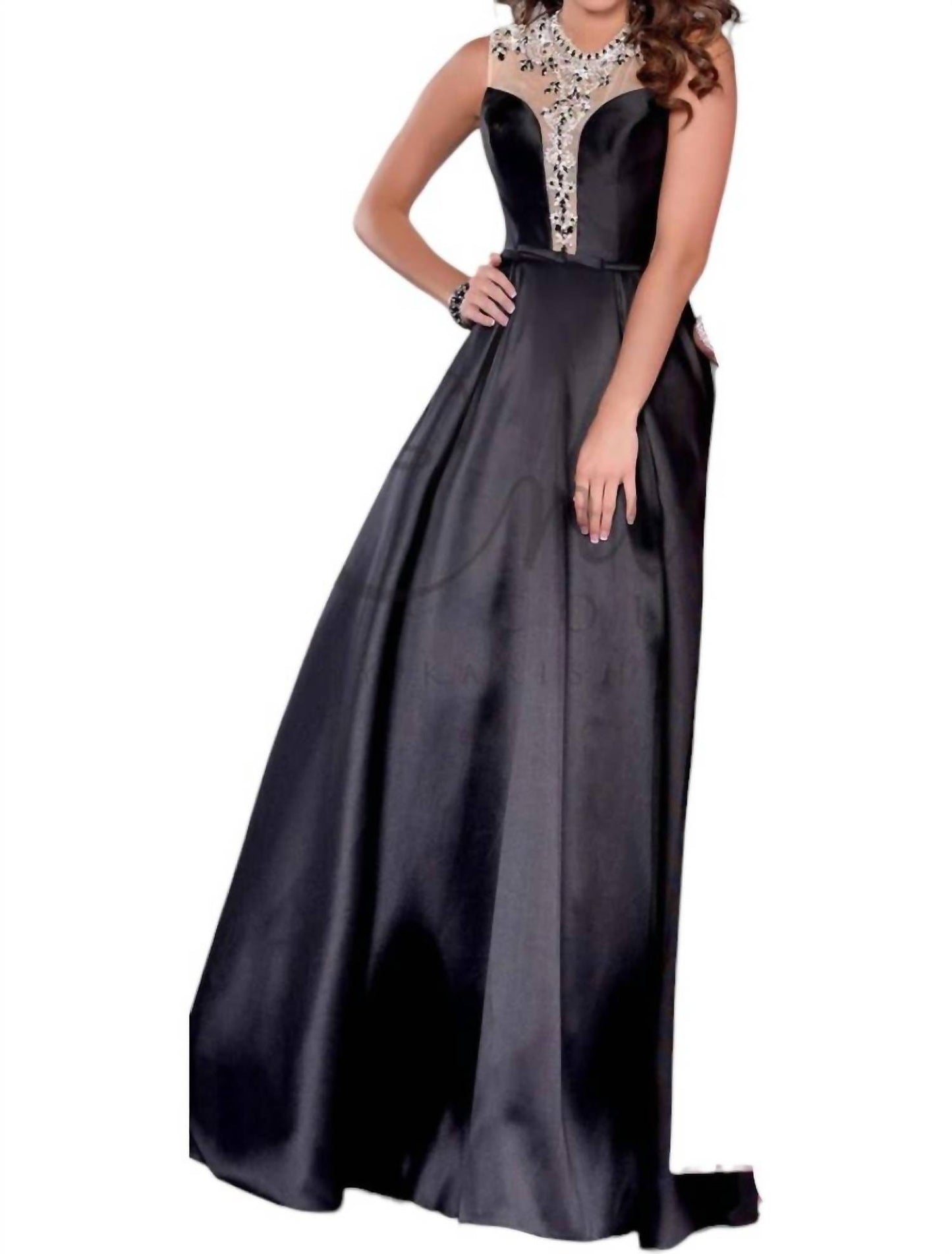 Sleeveless A Line Maxi Dress