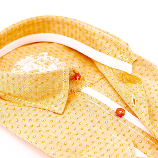 Men's Jacquard Button Down Shirt With Pocket