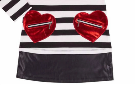 EMC - Girl's Stitch & Eco Leather Dress - Rack Hunt